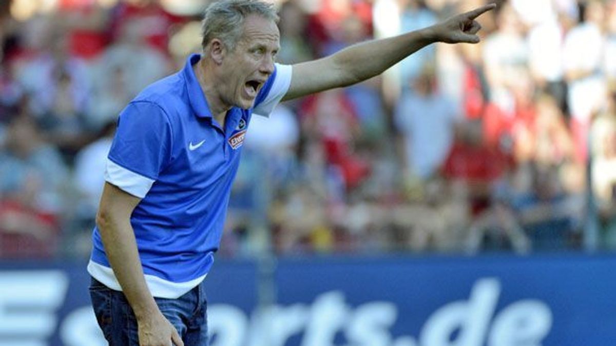 Christian Streich gibt Europa-League-Debüt