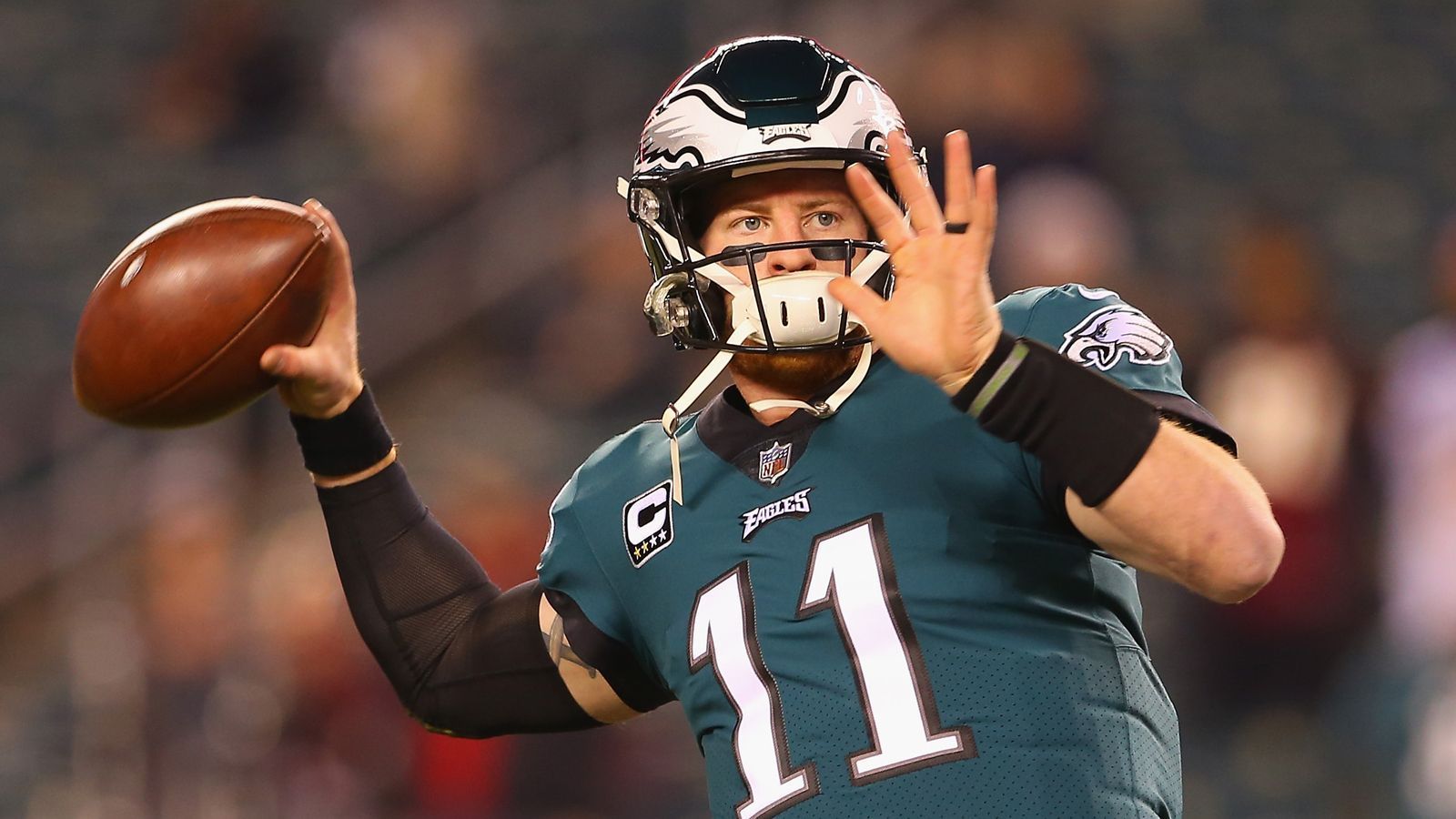 
                <strong>Philadelphia Eagles: Carson Wentz</strong><br>
                Gesamtverdienst 2019: 17.087.683 DollarQuarterback
              