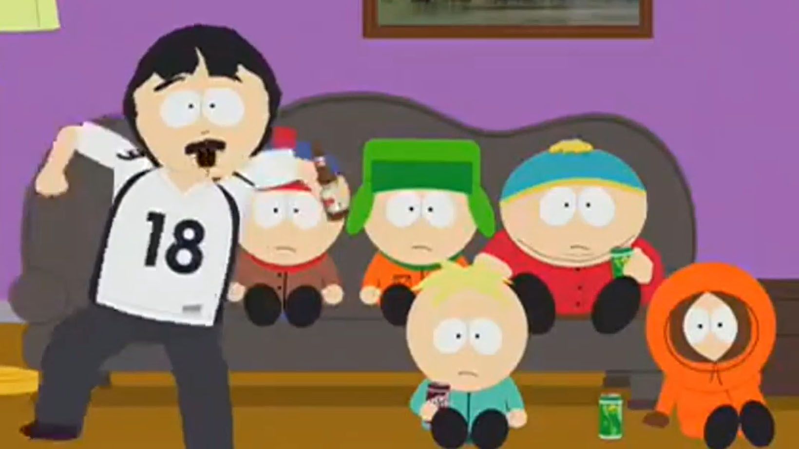 
                <strong>Denver Broncos - "South Park"</strong><br>
                Die Franchise aus Colorado hat wohl keine größeren Fans als die Charaktere der Zeichentricksserie "South Park". Die Erfinder Trey Parker und Matt Stone stammen selbst aus Colorado und bauen ihre Lieblingsfranchise regelmäßig in die Erfolgsserie ein. So steht nicht nur Quarterback-Legende John Elway im Verdacht, der Vater von Eric Cartman zu sein, sondern gleich die ganze Mannschaft. Unvergessen auch das Engagement von Stans Vater Randy Marsh, der den Klub in der Folge "Sarcasta Ball" sogar als Head Coach übernimmt.Cartman träumt von John Elway: https://www.youtube.com/watch?v=6sLVSALvKA4
              