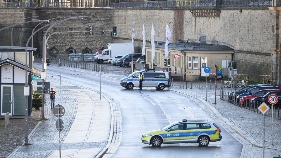 Bombenfund in Dresden