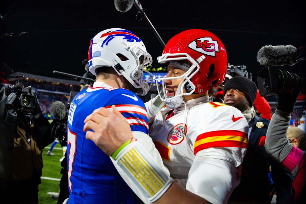 Josh Allen steht im Schatten von Patrick Mahomes. Dies könnte über die gesamte Karriere des Bills-Quarterbacks so bleiben.