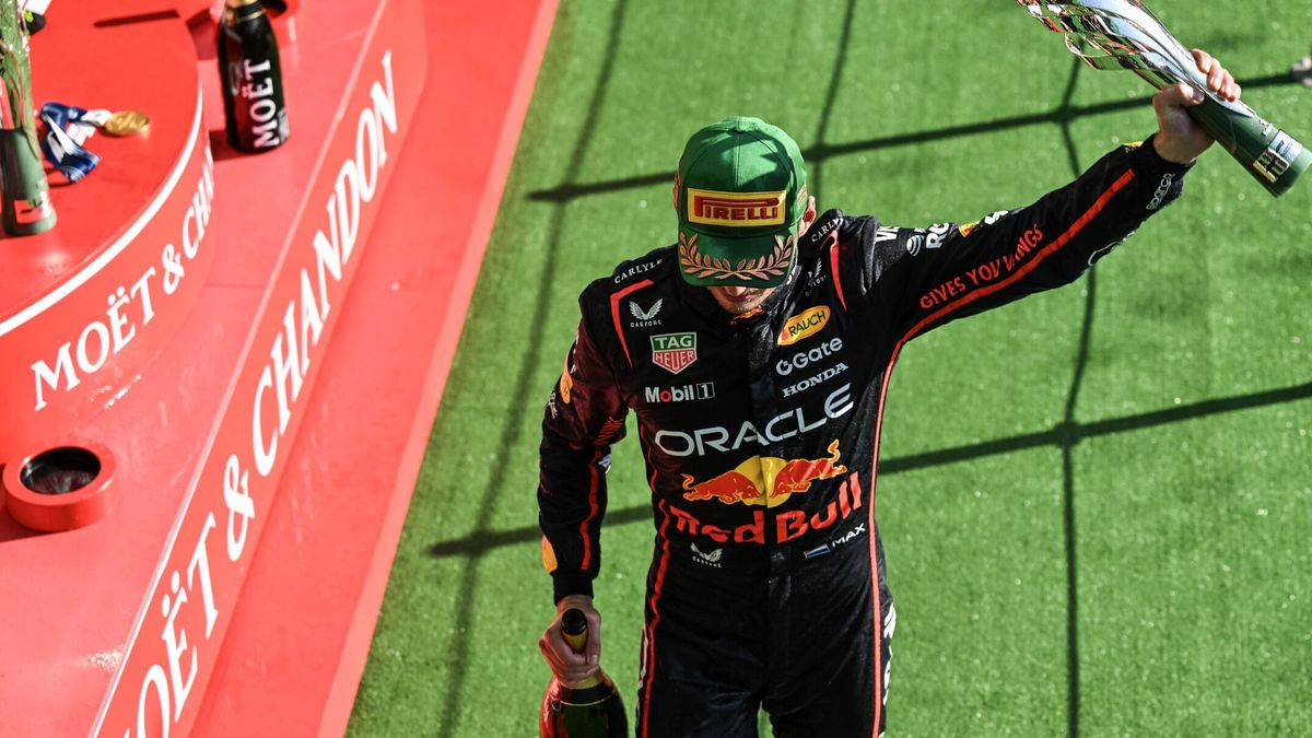 Mit diesem Podestplatz hatte selbst Max Verstappen nicht gerechnet