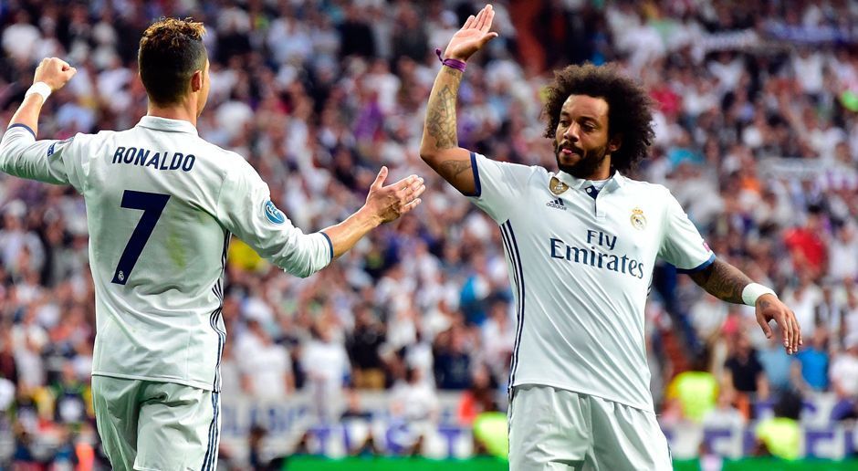 
                <strong>Marcelo (Real Madrid)</strong><br>
                Hat auf der linken Seite defensiv alles im Griff, kann sich dank der Real-Dominanz ganz auf die Offensive konzentrieren. Dort hat er Lucas Hernandez im Griff, spielt mit ihm teilweise Katz und Maus. Viele Flanken von ihm verpuffen aber wirkungslos. ran-Note: 2
              