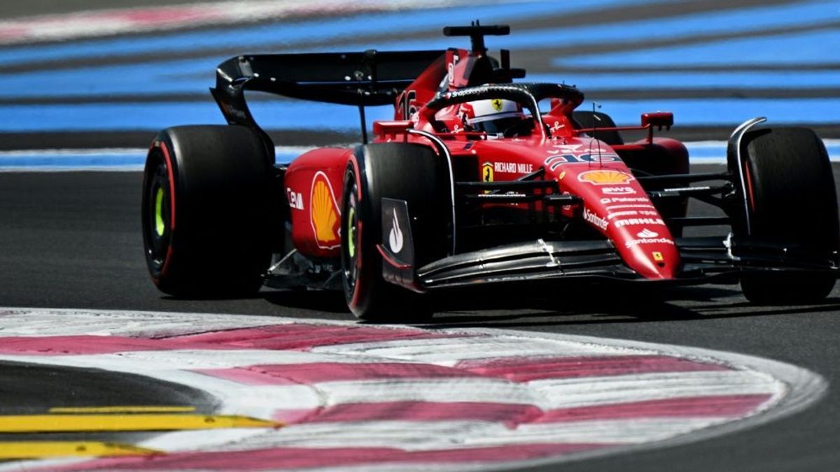 Charles Leclerc fuhr im ersten Training am schnellsten