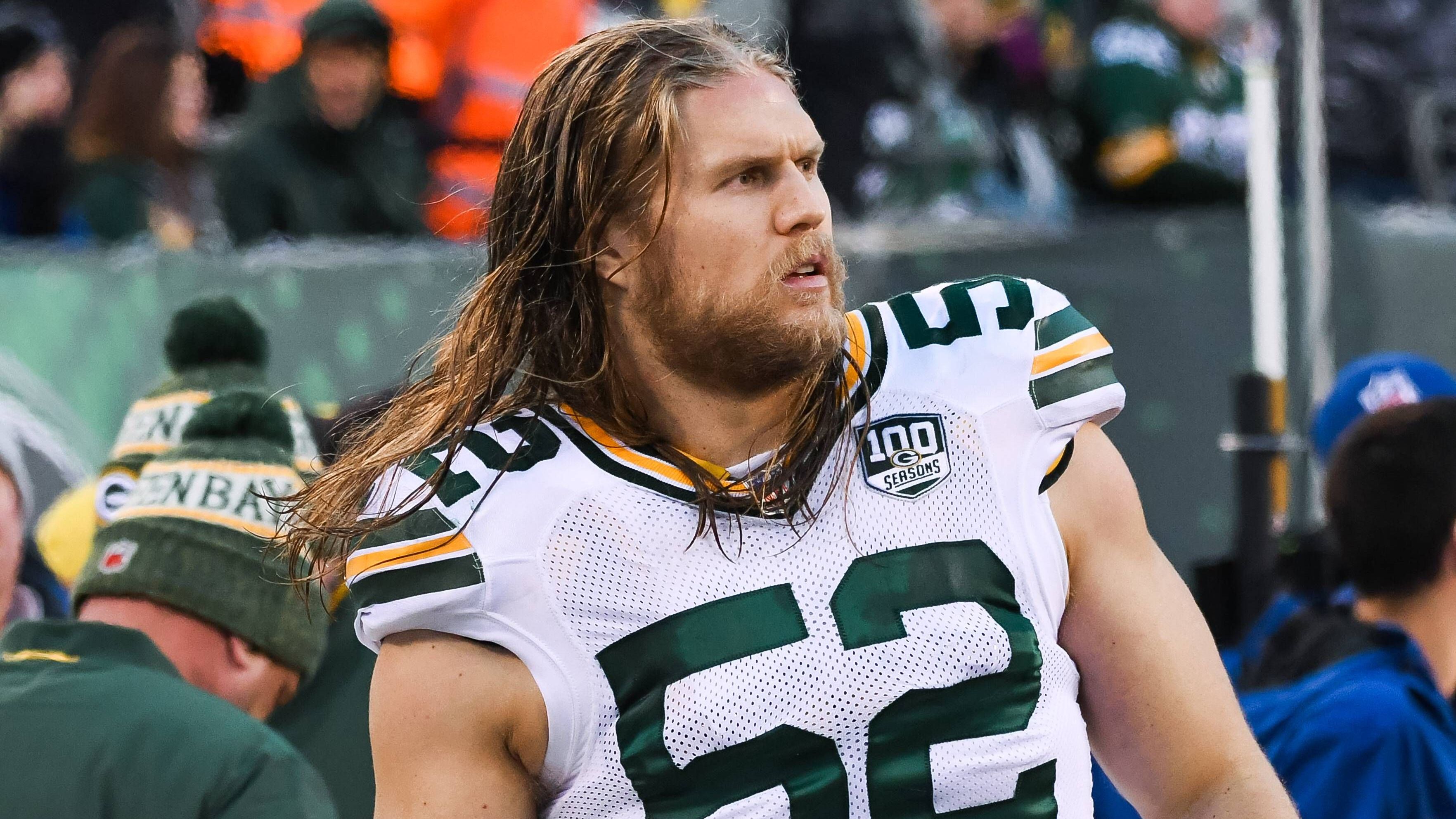 <strong>Clay Matthews</strong><br>Position: Linebacker<br>Teams:&nbsp;Green Bay Packers (2009 – 2018), Los Angeles Rams (2019)<br>Erfolge: Super-Bowl-Sieg (XLV), Fünf Mal Pro Bowl