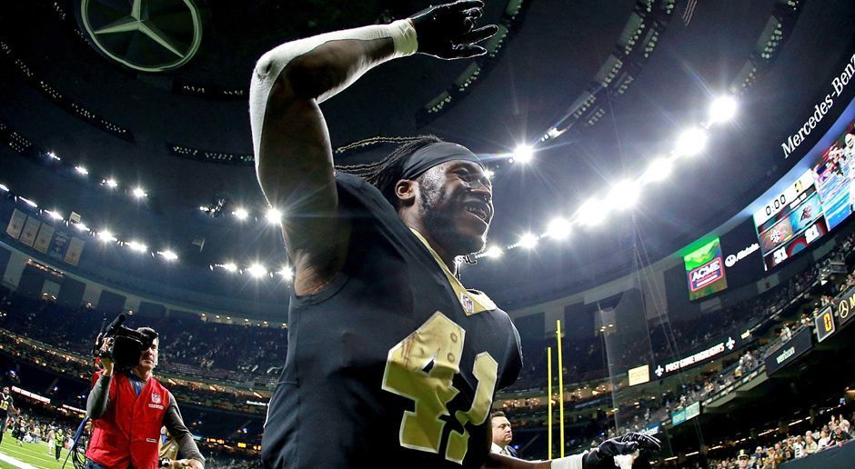 
                <strong>Running Back: Alvin Kamara</strong><br>
                Saints-Rookie Kamara befindet sich nach wie vor in Top-Form. Gegen die Falcons erzielte er zwei Touchdowns, 60 Rushing-Yards und 66 Receiving-Yards.Gesamtpunktzahl: 24
              