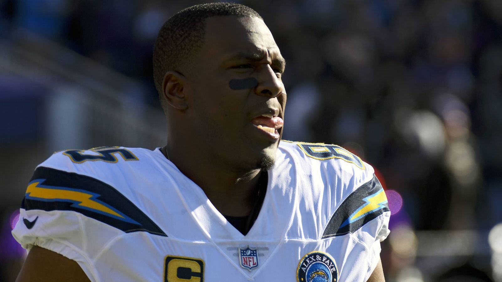 
                <strong>Antonio Gates</strong><br>
                Antonio Gates, der langjährige Tight End der Chargers, spielte im College noch Basketball. Glücklicherweise entschied er sich dann dazu, die Sportart zu wechseln. In der NFL wurde er acht Mal in den Pro Bowl gewählt. Insgesamt fing er 116 Touchdowns. 
              