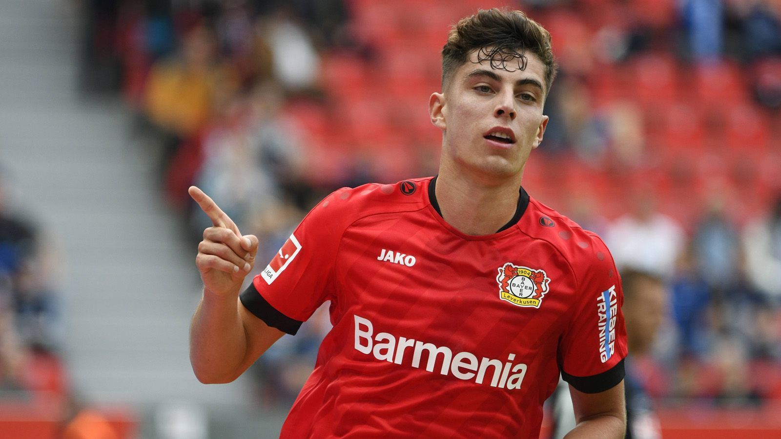 
                <strong>Kai Havertz</strong><br>
                Alter: 20 JahreVerein: Bayer LeverkusenPosition: Offensives MittelfeldNationalität: Deutschland
              