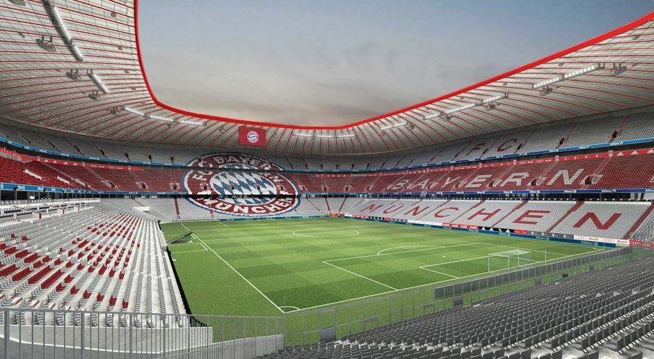 
                <strong>Rot und weiß! Das neue Bayern Stadion</strong><br>
                Die ausgebauten Sitze sollen zum Verkauf angeboten und der Erlös wohltätigen Zwecken zugeführt werden.
              