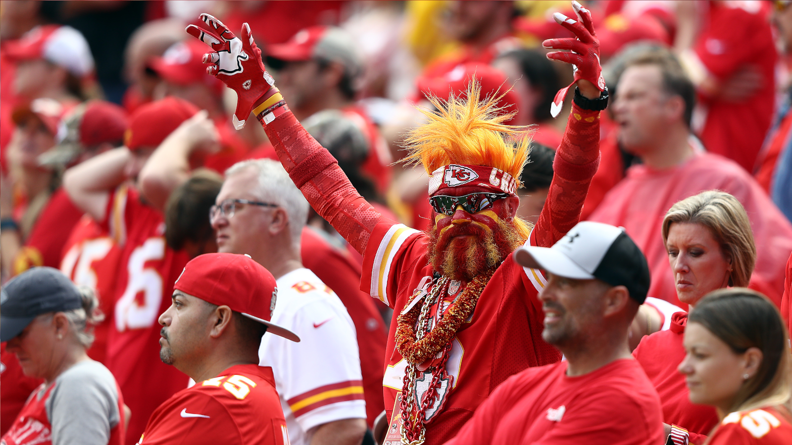 
                <strong>Platz 19: Kansas City Chiefs</strong><br>
                Preis für eine Dauerkarte in der günstigsten Kategorie: 500 Dollar.
              