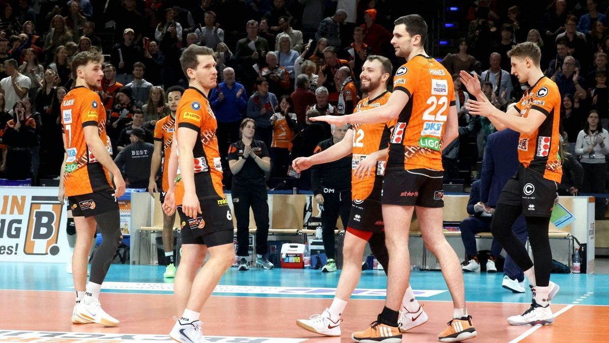 Die BR Volleys treffen auf ihren Pokalfinal-Gegner