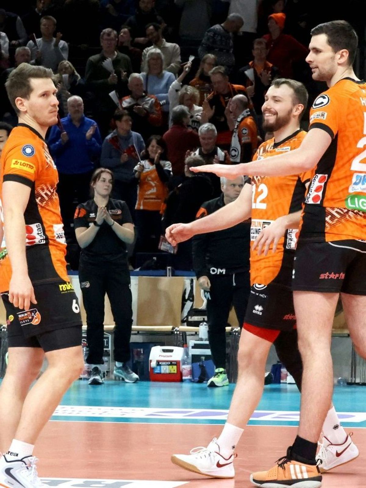 Die BR Volleys treffen auf ihren Pokalfinal-Gegner