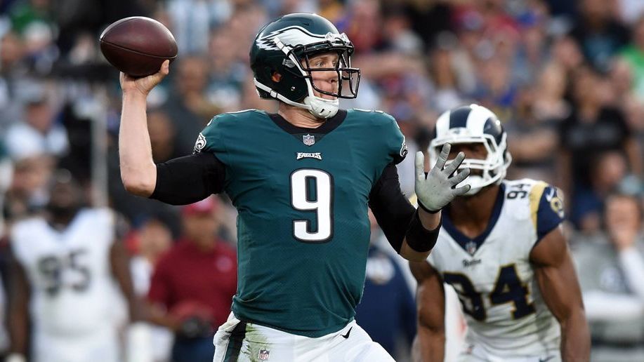 <strong>Philadelphia Eagles - 3. November 2013</strong><br>Nick Foles beim 49:20-Sieg gegen die Oakland Raiders, 7 Touchdowns