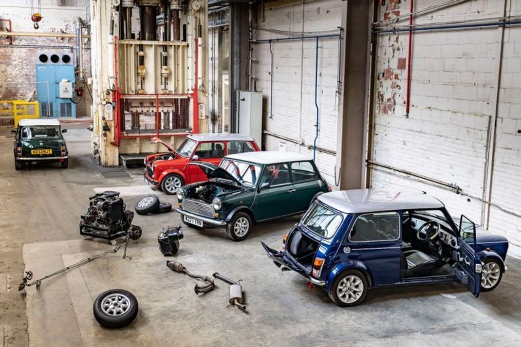 Upcycling: Mini elektrifiziert den klassischen Mini