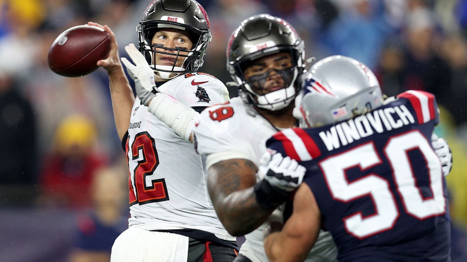 
                <strong>New England Patriots</strong><br>
                Tom Brady vs. New England Patriots: 1 Sieg, 0 Niederlagen
              