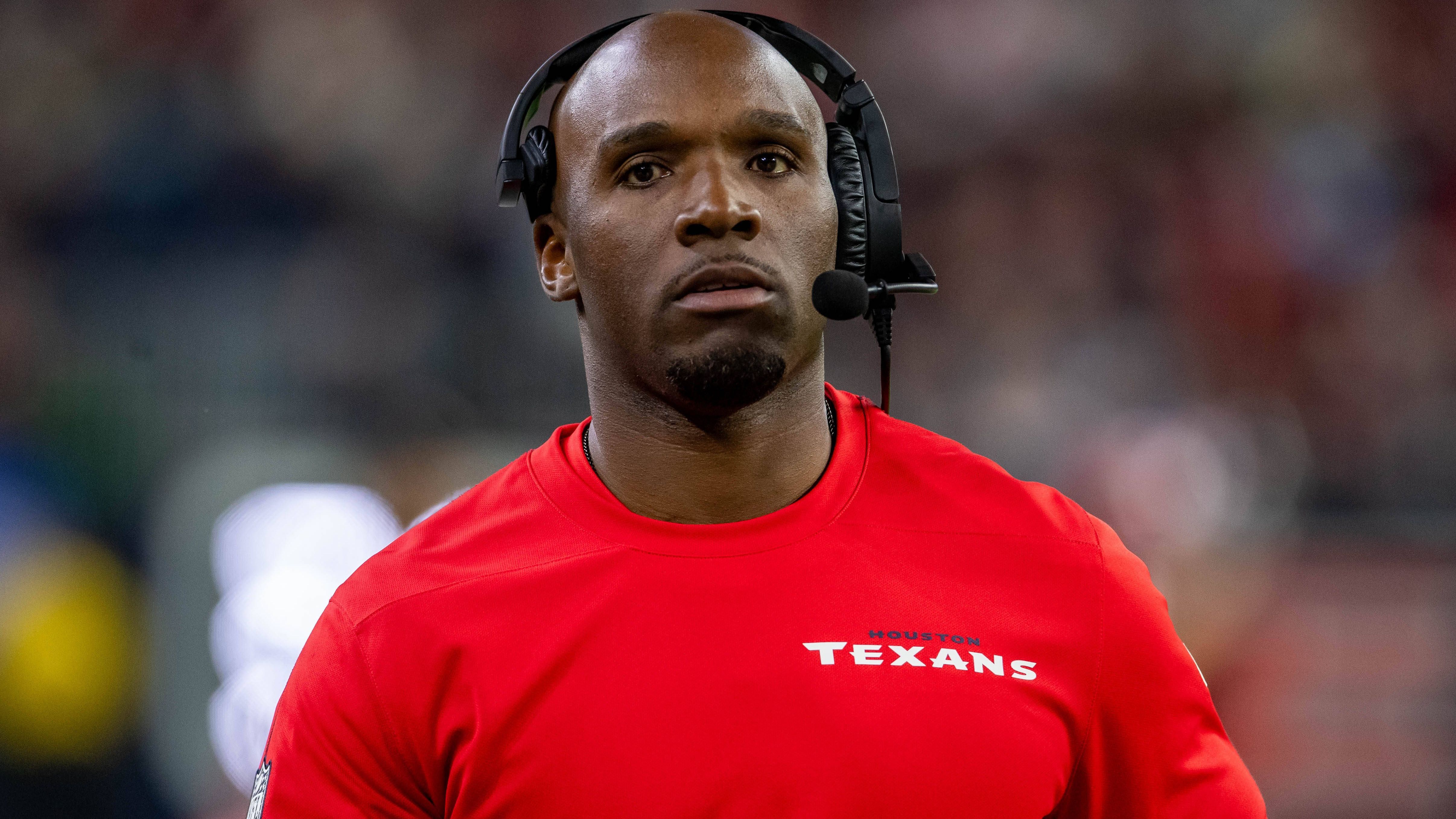 <strong>Houston Texans</strong><br>• Head Coach: DeMeco Ryans (im Bild)<br>• Offensive Coordinator: Nick Caley<br>• Defensive Coordinator: Matt Burke<br>• Special Teams Coordinator: Frank Ross <br>• General Manager: Nick Caserio