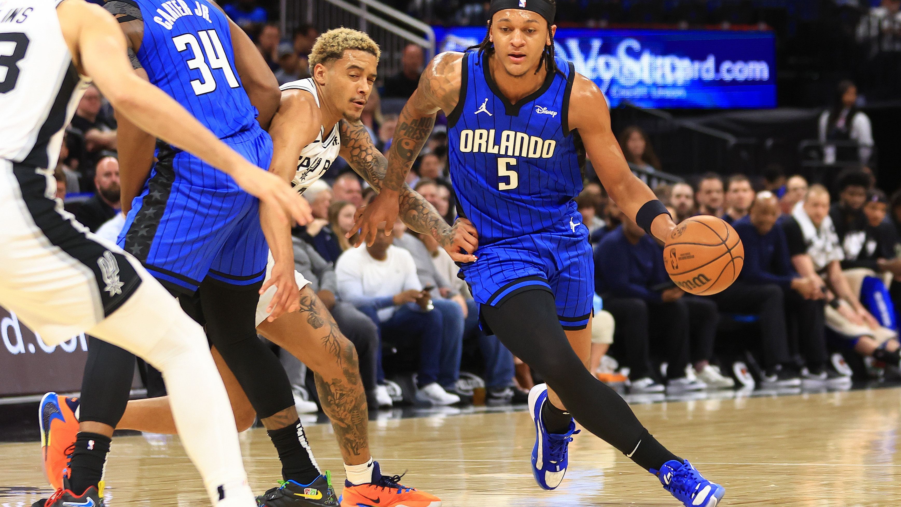 <strong>17. Orlando Magic (zuvor Rang 17, 28:24)</strong> <br>Gute Woche für Orlando. Zumindest ergebnistechnisch. Der Spielplan hat den Magic aber auch in die Karten gespielt. Gegen die Spurs doppelt und bei den Pistons erfolgreich. In Miami komplett untergangen. Der Erfolg bei der Nummer 1 im Westen, den Timberwolves, dann aber ein fettes Ausrufezeichen.