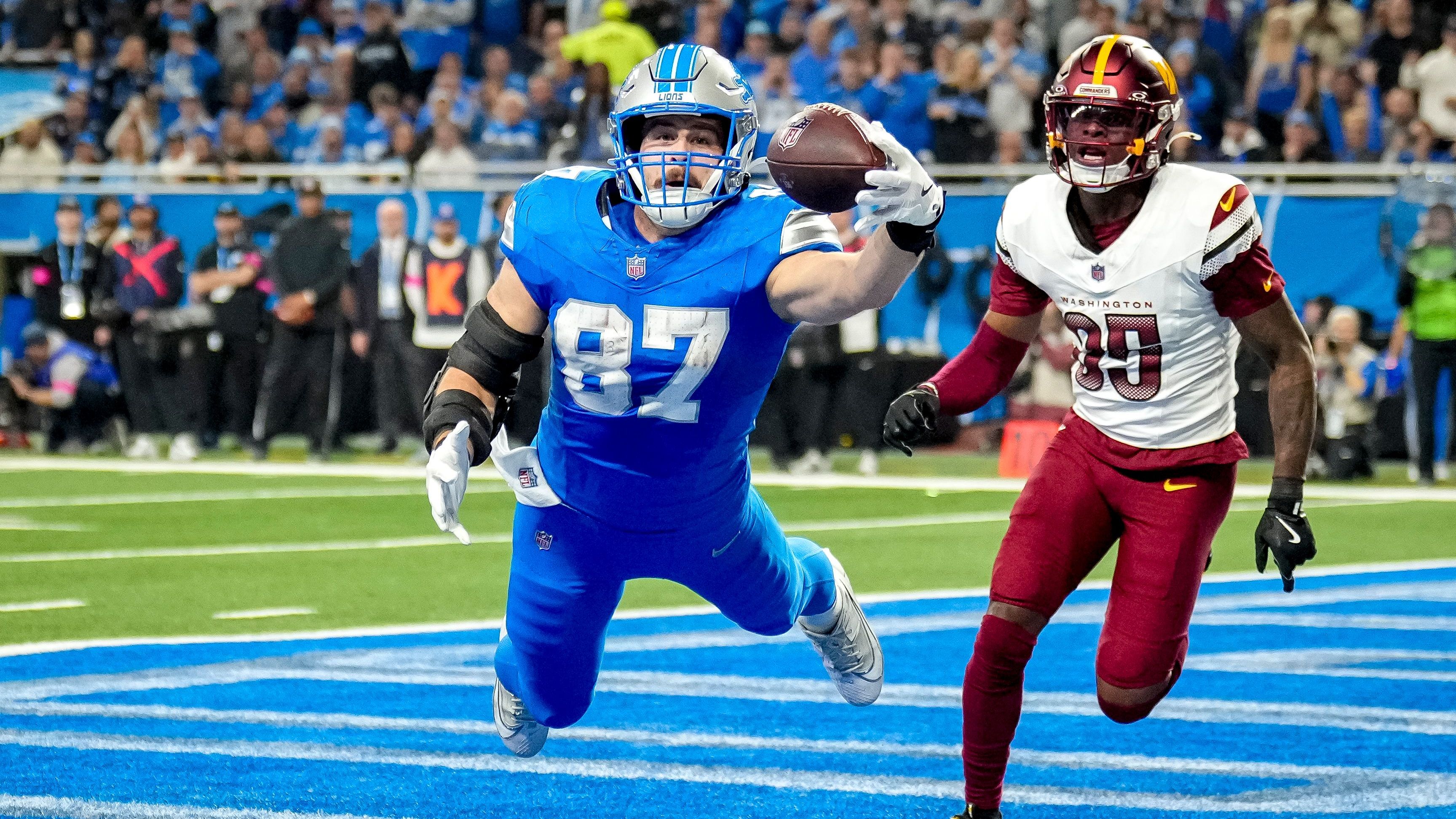 <strong>Platz 3: Sam LaPorta</strong><br>- Team: Detroit Lions<br>- Ranking 2024: 4