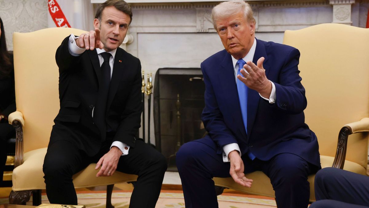 Trump Macron