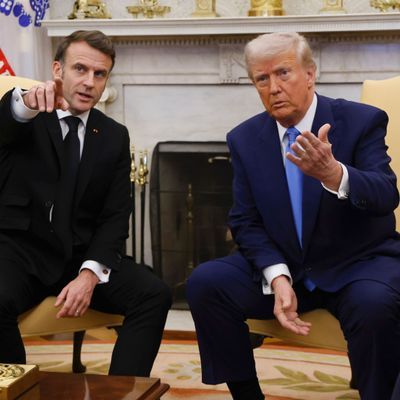 Trump Macron