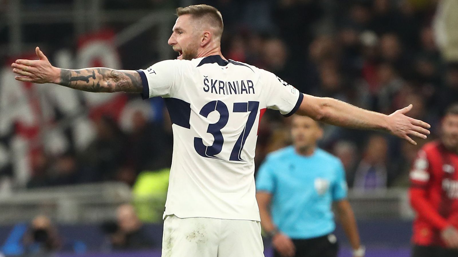 <strong>Innenverteidiger: Milan Skriniar (Paris Saint-Germain)</strong><br>Schwere Entscheidung. Vielleicht hätte Pepe (FC Porto) oder Dayot Upamecano (FC Bayern) die Nominierung hier eher verdient, doch wir wollten pro Team nur einen Spieler wählen, um einen guten Mix zu haben. Der Ex-Napoli-Profi spielte defensiv gut und erzielte sogar ein Tor.