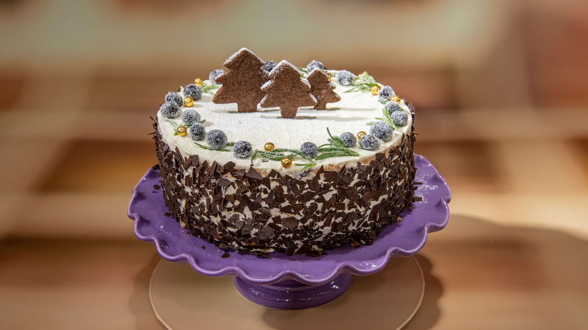 Fruchtige Weihnachts-Torte - Rezept aus "Das große Backen"