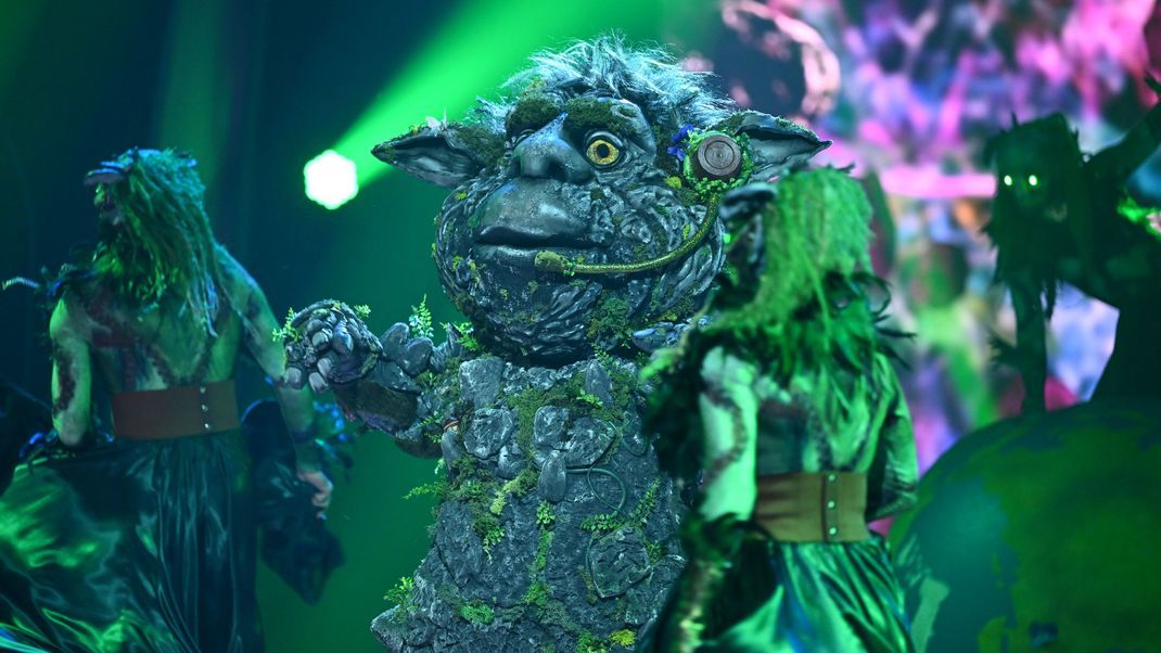 Der Troll überzeugt in Show 2 der neuen Herbststaffel "The Masked Singer" 2023.