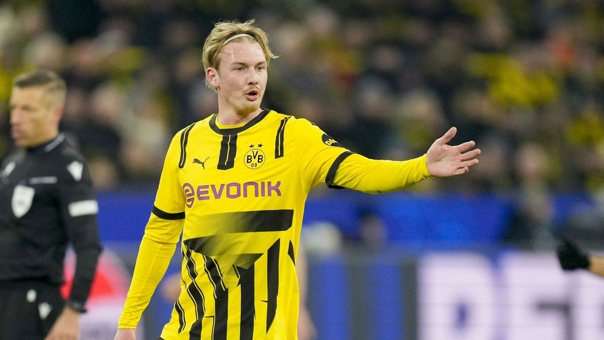 Zunächst auf der Bank: BVB-Star Julian Brandt