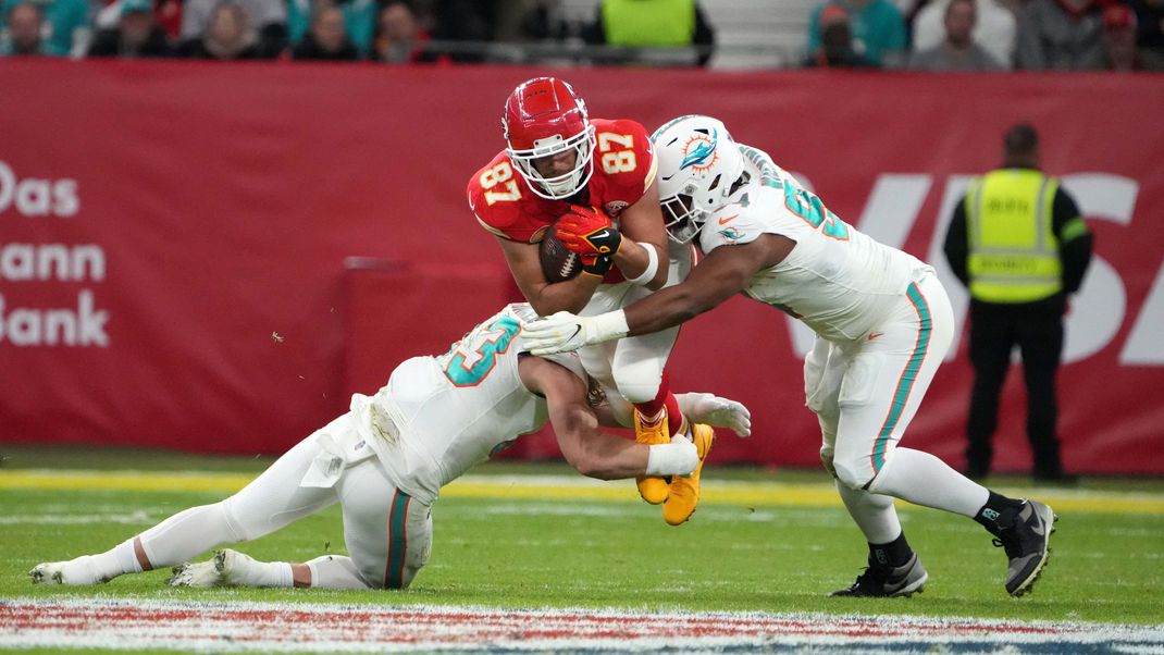 Am Sonntag spielen die Miami Dolphins in Frankfurt gegen die Kansas City Chiefs.