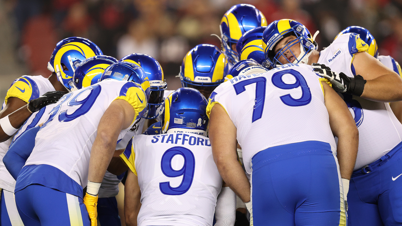 
                <strong>Platz 8: Los Angeles Rams</strong><br>
                &#x2022; <strong>0,563 - </strong>36 Siege, 28 Niederlagen<br>&#x2022; Restliche Spiele: vs. Seahawks, @Vikings, @Ravens, vs. 49ers<br>
              