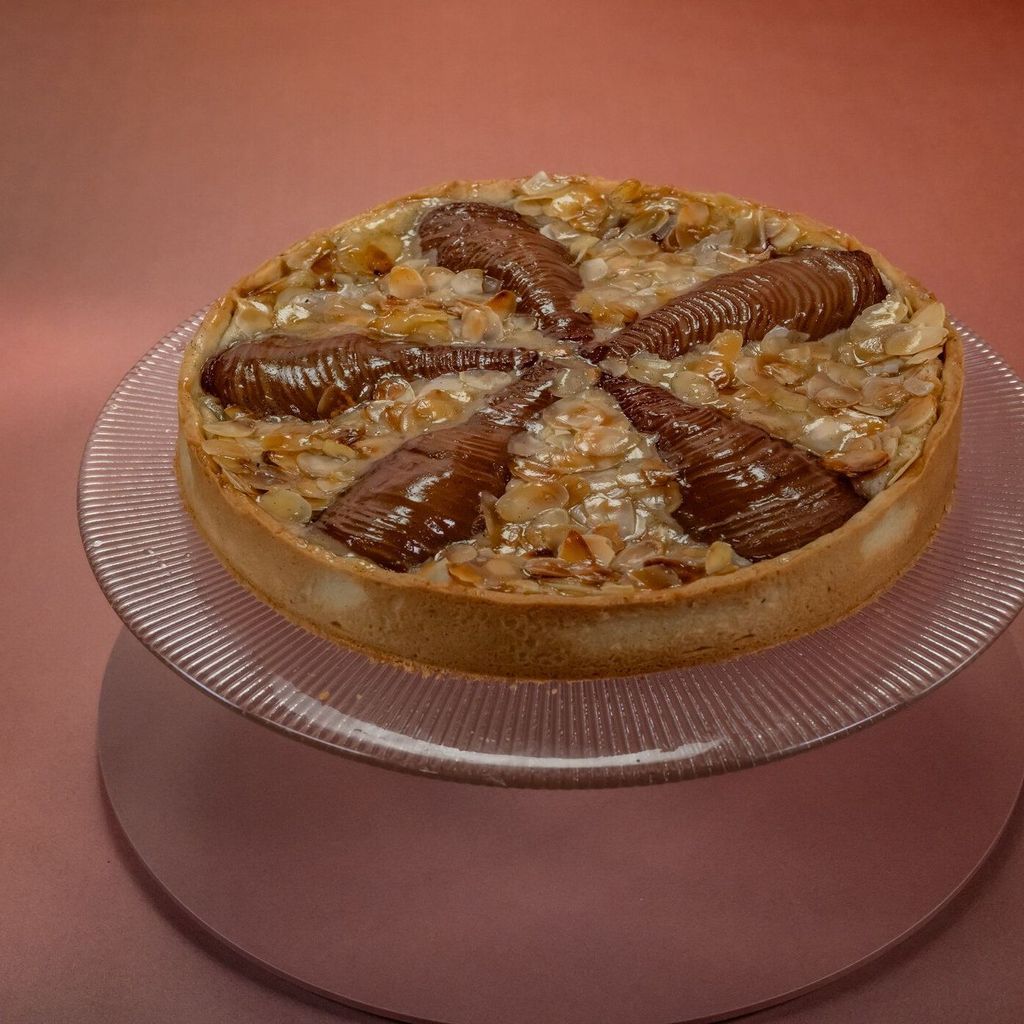 "Tarte Bourdaloue": Der vegane Klassiker der Moderatorin und Hobbybäckerin Amira Aly