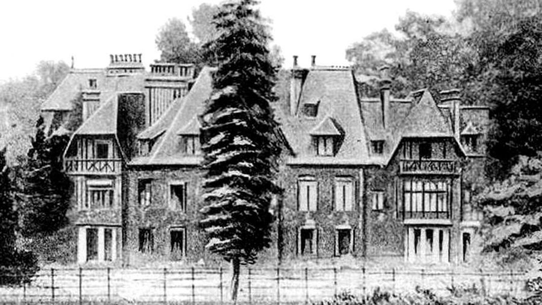 Das Château d'Armainvilliers in gezeichneter Form. Aktuell steht das Anwesen für 425 Millionen Euro zum Verkauf.