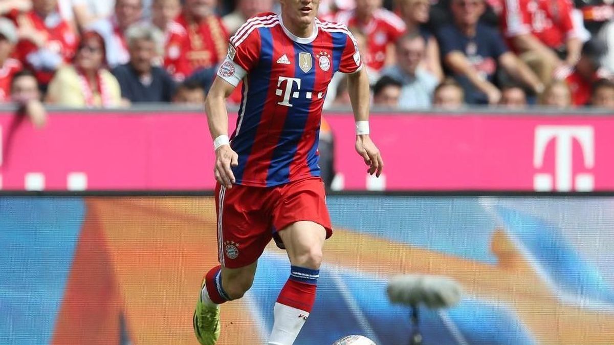 Einsatz im Pokalfinale offen: Bastian Schweinsteiger