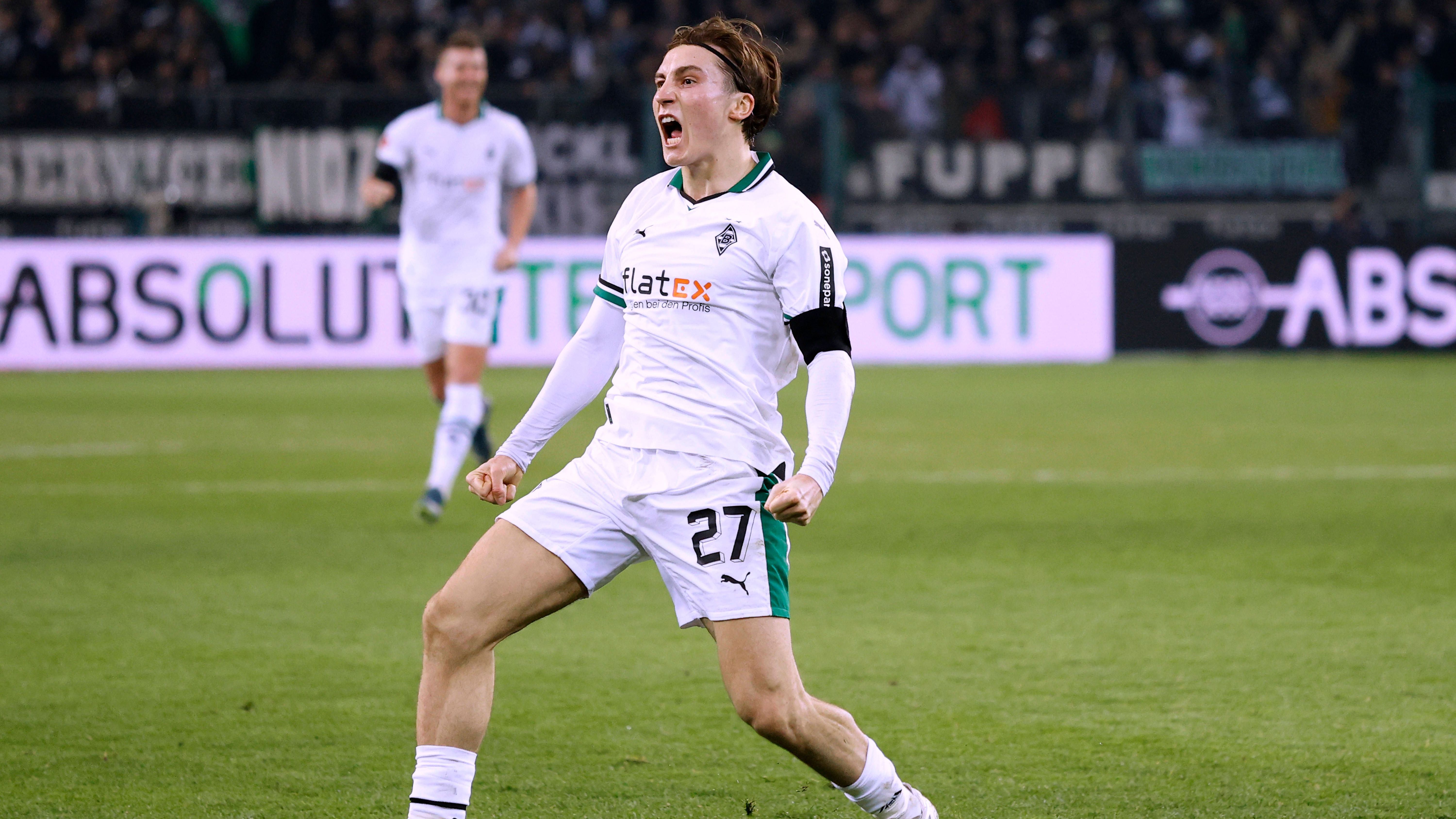 <strong>Platz 11: Borussia Mönchengladbach</strong><br>38 Punkte, 54:64 Tore (-10), 34 Spiele