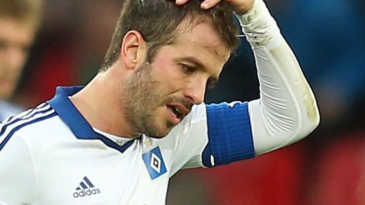 Fehlt auch im Pokal: Rafael van der Vaart