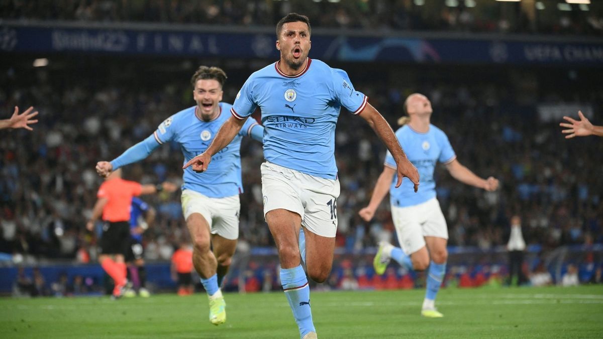 Rodri schießt Manchester City zum Triumph