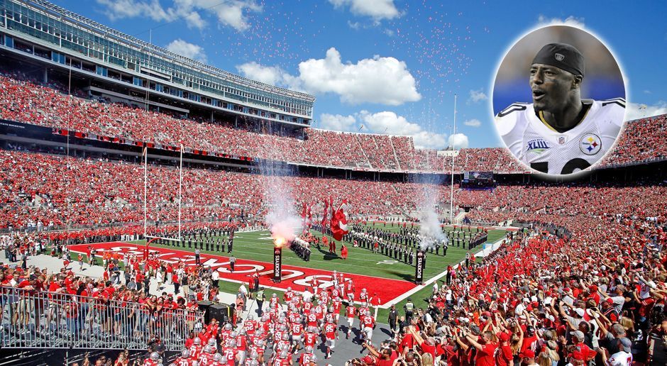 
                <strong>Platz 6: Ohio State University - 51</strong><br>
                Platz 6: Ohio State University51 SB-TeilnehmerCollege Team: BuckeyesBekanntester Spieler: Santonio Holmes
              
