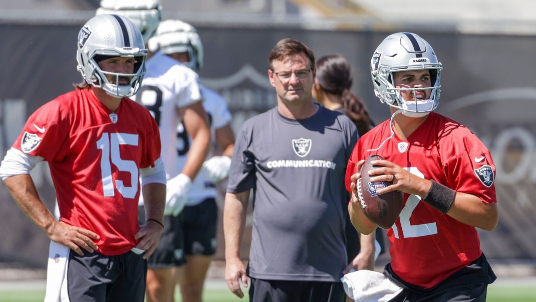 Gardner Minshew (links) und Aidan O'Connell (rechts)