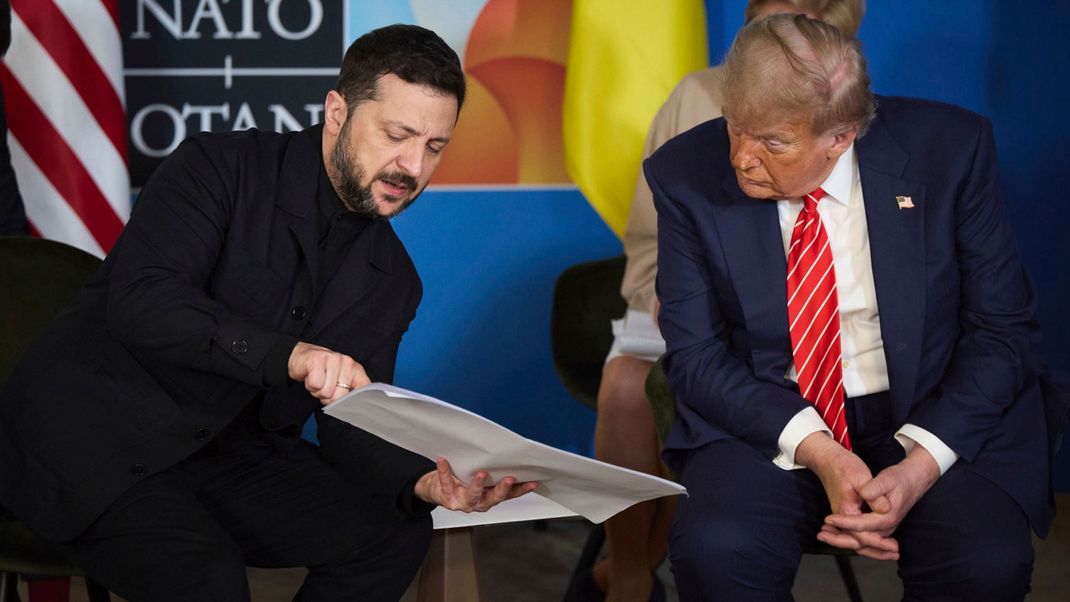 Wolodymyr Selenskyj und Donald Trump haben sich per Telefon abgestimmt.