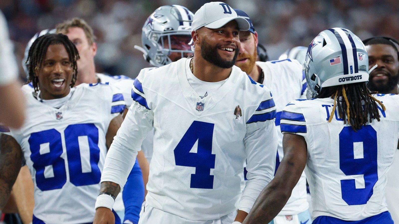 <strong>Platz 6: Dak Prescott (Dallas Cowboys)</strong><br>Gehalt 2023: 31 Millionen Dollar<br>Setzt sich zusammen aus: Grundgehalt 1,7 Mio. + Restructure Bonus 29,3 Mio.