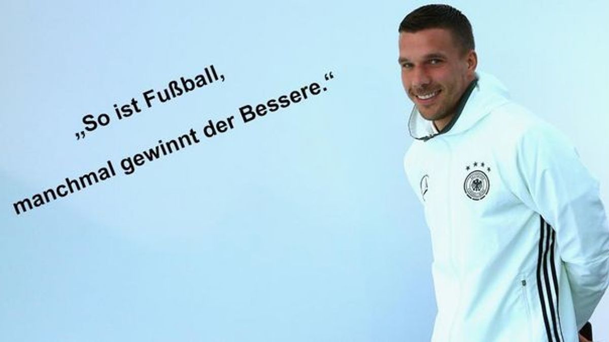 Die besten Sprüche von Podolski, teaser