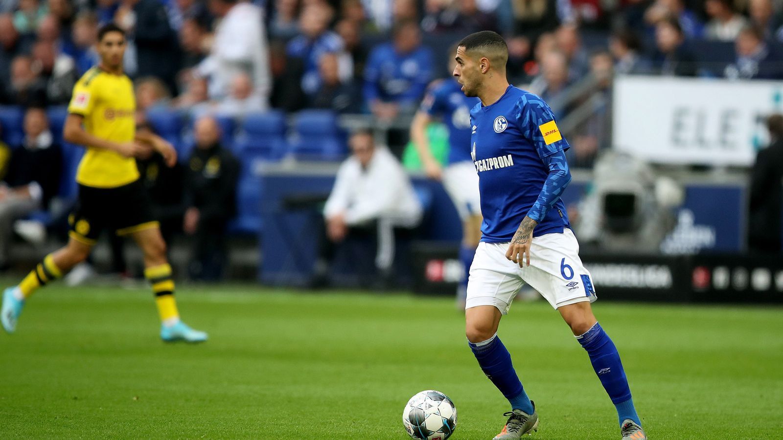 
                <strong>Omar Mascarell (Schalke 04)</strong><br>
                Schwächster Zweikämpfer im Schalker Defensivverbund. Aber nach vorne emsig mit einer Torschussvorlage und einem eigenen Schuss. Solider Auftritt des Ex-Frankfurters. ran.de-Note: 
              