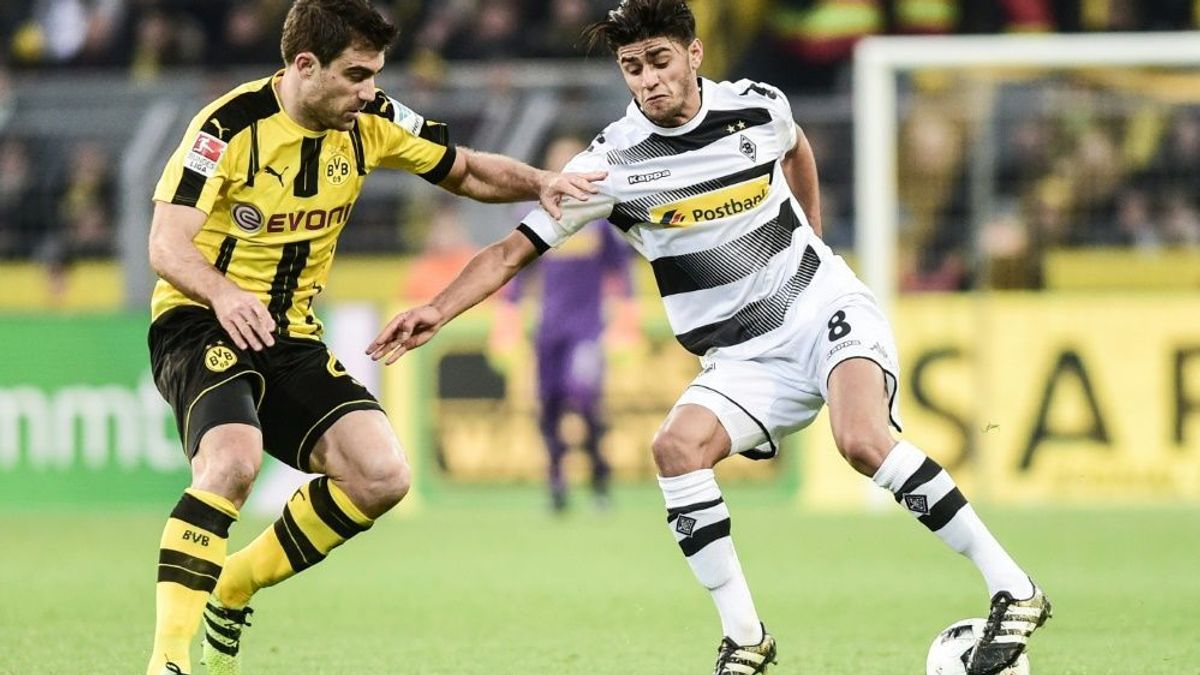 Bald gemeinsam auf dem Rasen: Dahoud (r.) und Sokratis