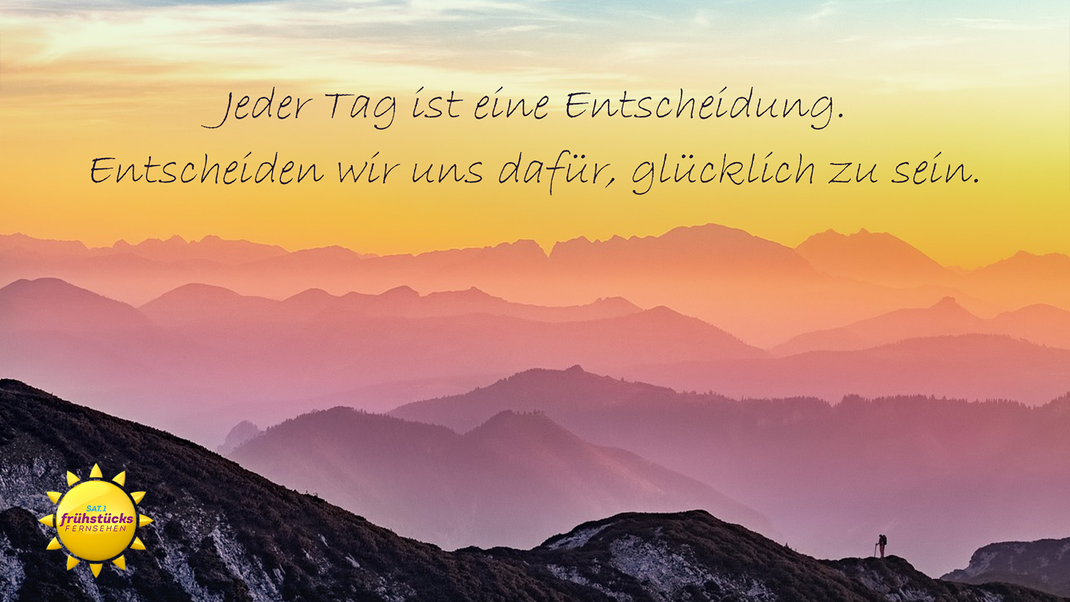 Motiviere deine Familie und Freunde mit einem ermutigendem Spruch als Guten-Morgen-Gruß.