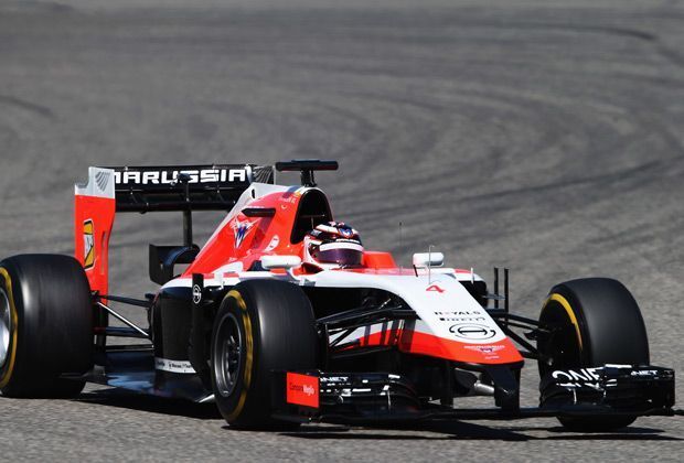 
                <strong>Marussia MR03</strong><br>
                Als letztes der elf Formel-1-Teams stellte Marussia seinen Wagen für die Saison 2014 vor. Die britisch-russische Truppe setzt im Cockpit weiter auf das Duo Max Chilton und Jules Bianchi.
              