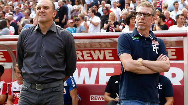 
                <strong>Platz 9: 1. FC Köln</strong><br>
                Platz 9: 1. FC Köln. Manager Jörg Schmadtke (l.) und Trainer Peter Stöger (r.) haben den Verein wieder in ruhige Gewässer geführt. Der Lohn: Die Menschen nehmen den Klub positiv war und werten ihn auf Platz neun.
              