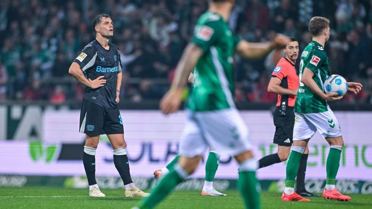 Granit Xhaka war nach dem Spiel in Bremen geladen