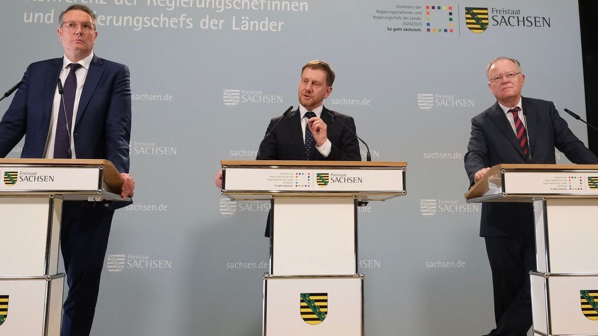 Ministerpräsidentenkonferenz in Leipzig