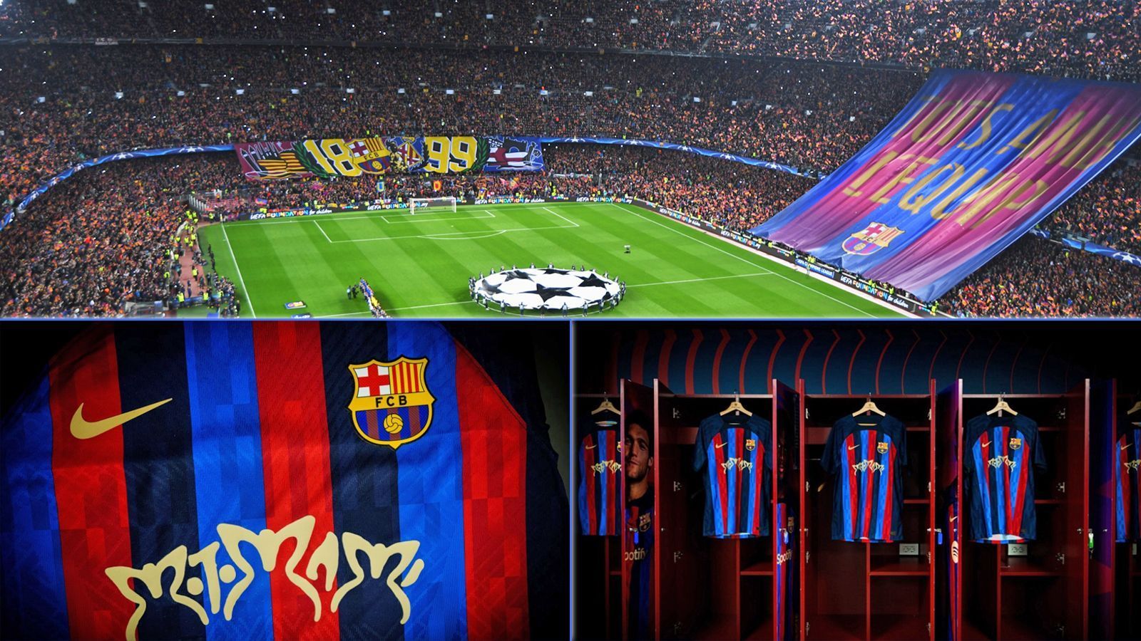 
                <strong>FC Barcelona Special-Trikot 2022/23</strong><br>
                Am Sonntagabend trifft der FC Barcelona zur neuesten Ausgabe des "El Clasico" zuhause auf Real Madrid. Mit dem Trikot-Sponsor "Spotify" lässt sich der Klub immer wieder Special-Trikots einfallen, wie vor einigen Monaten mit dem Rapper Drake. Für das kommende Spiel wird ein Heimtrikot mit dem Logo der katalanischen Sängerin "Rosalia" verbreitet. Kostenpunkt: 400 Euro. Ohne Beflockung. Zudem wird eine "High-Exclusive-Variante" für rund 2000 Euro angeboten. Kein Scherz. "Mes que un club" (mehr als ein Verein) ist das traditionelle Barca-Motto. Bei den Preisen ist das neue Clasico-Outfit hoffentlich mehr als nur ein Trikot ...
              