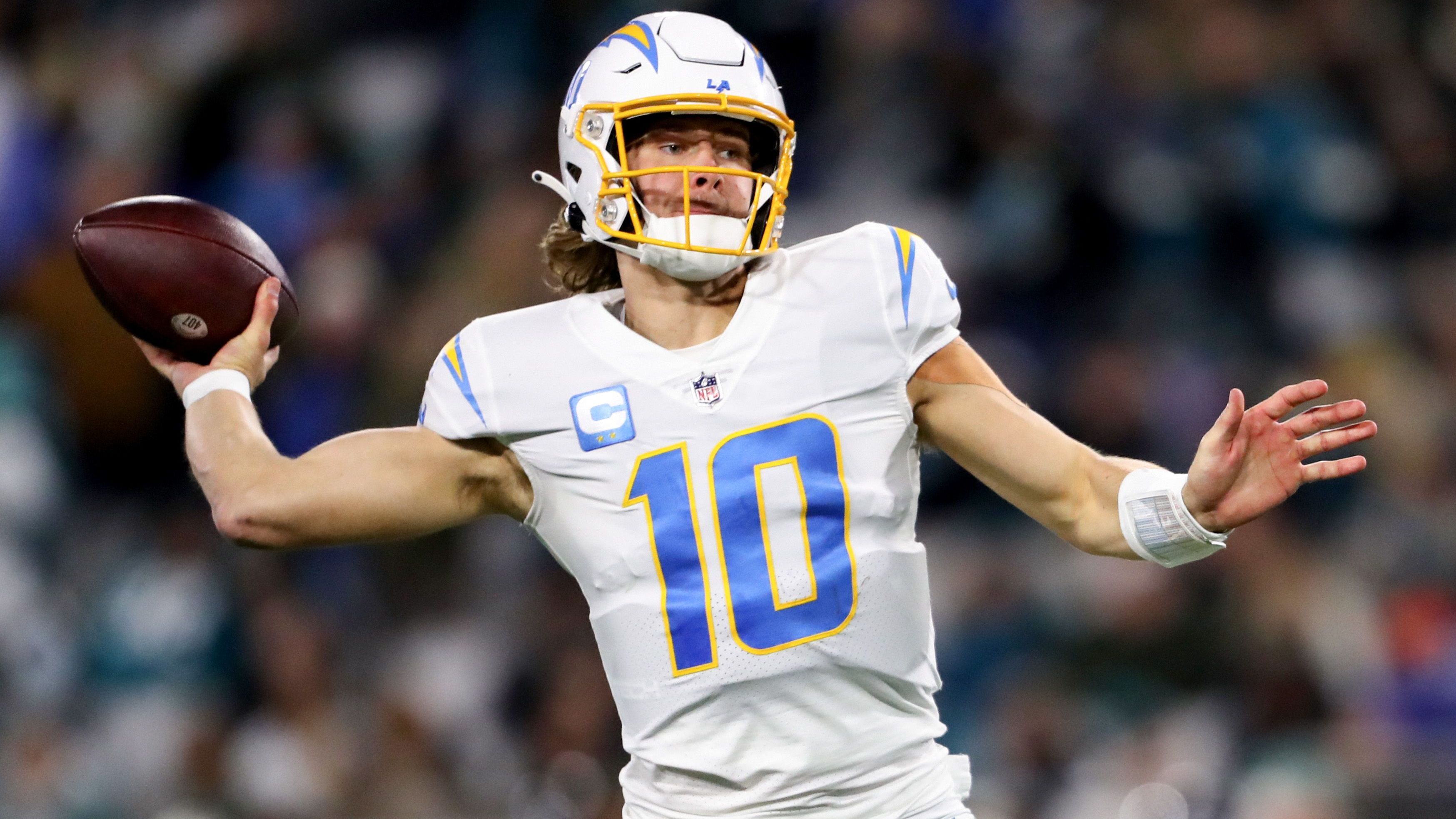 <strong>Platz 20 - Justin Herbert</strong><br>- LA Chargers<br>- Quarterback